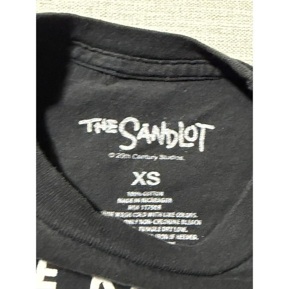 The Sandlot You're Killing Me Smalls Kids T-Shirt Black Size XS Movie Tee - Picture 4 of 4